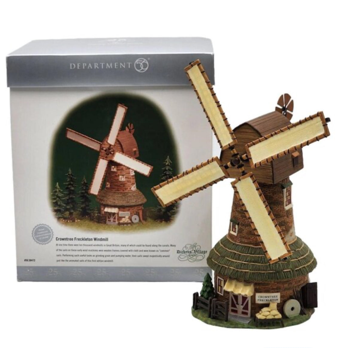 Crowntree Freckleton Windmill Dept 56 Dickens Village Limited Edition