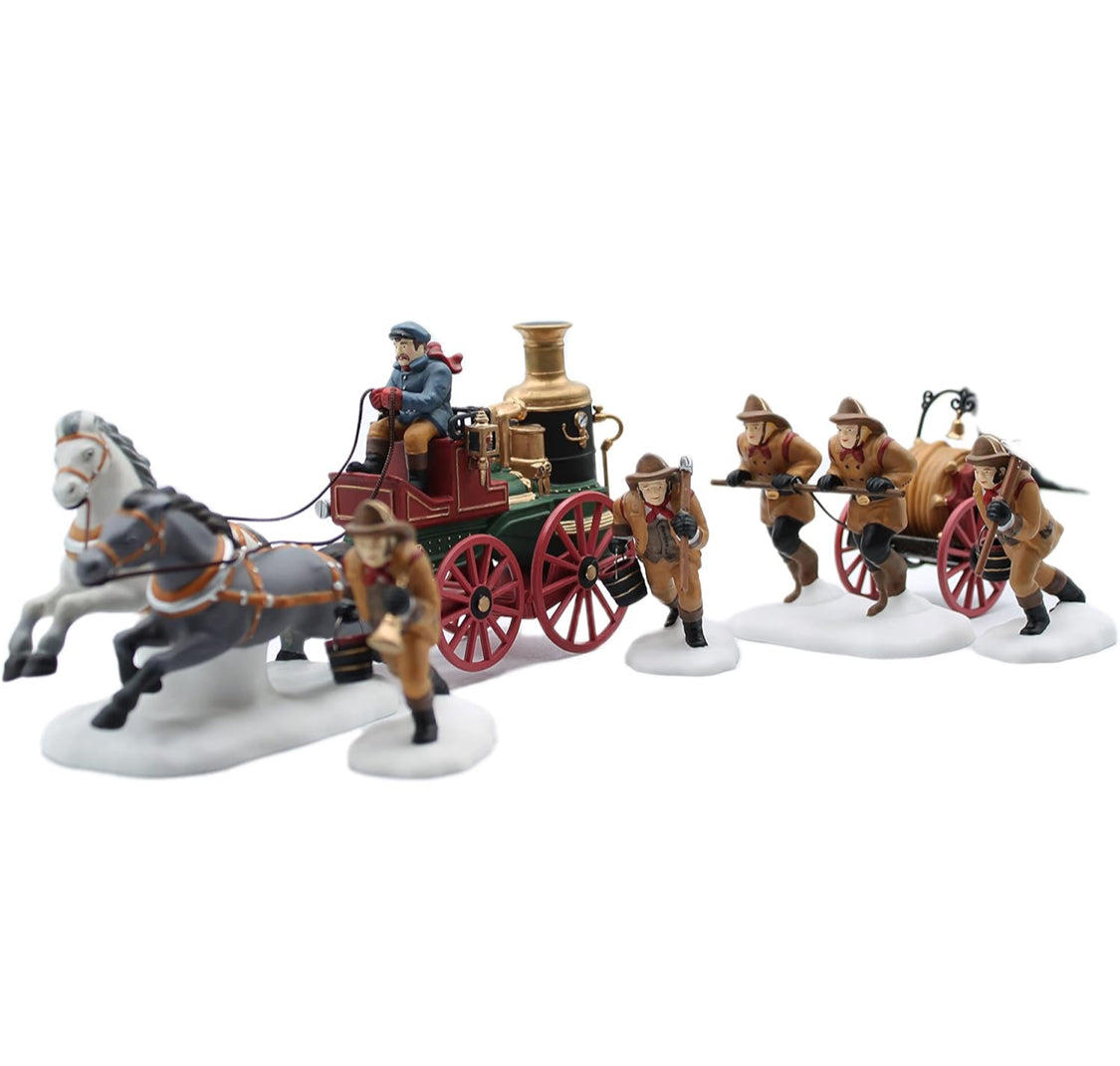 The Fire Brigade of London Town Retired Department 56