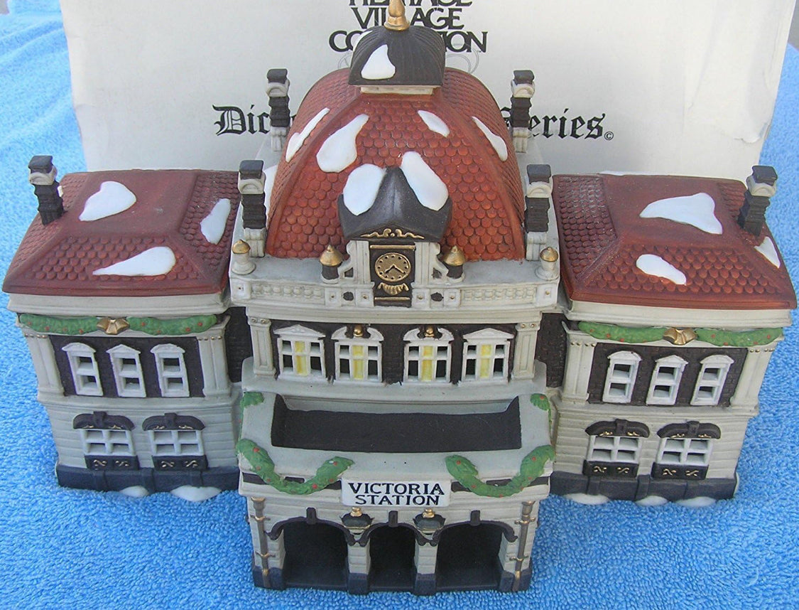 Majestic Victoria Station #55743—A Rare, Retired Department 56 Masterpiece (1989–1998)
