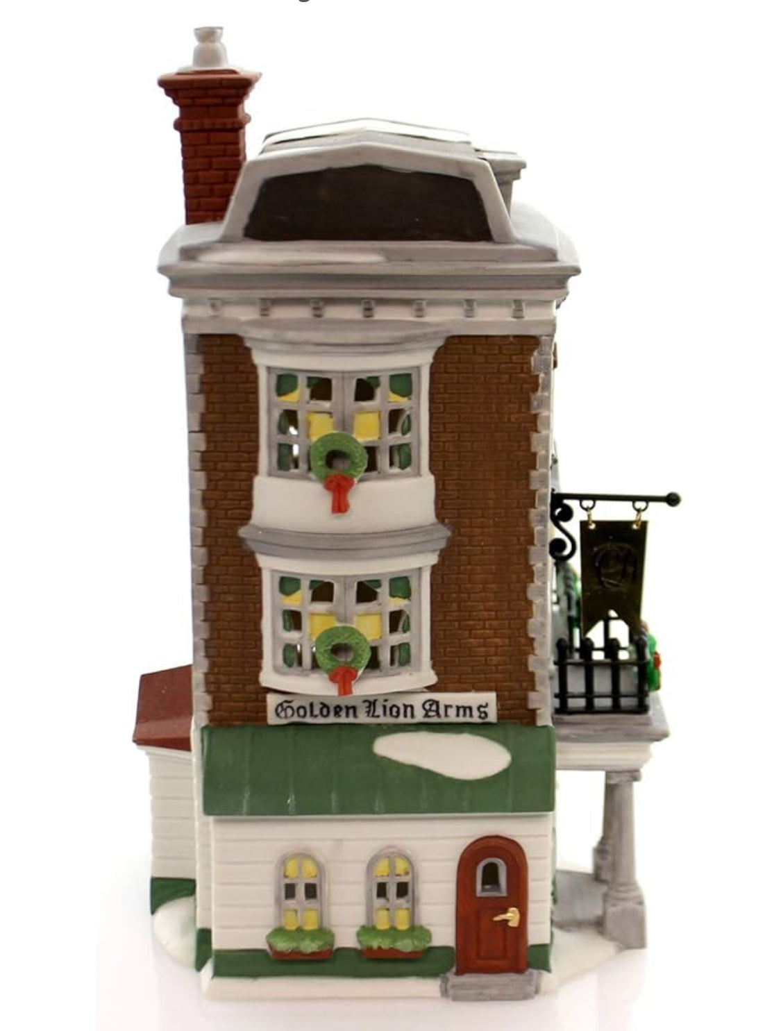 Department 56 House Crown & Cricket INN 1St Edition Dickens Village 57509