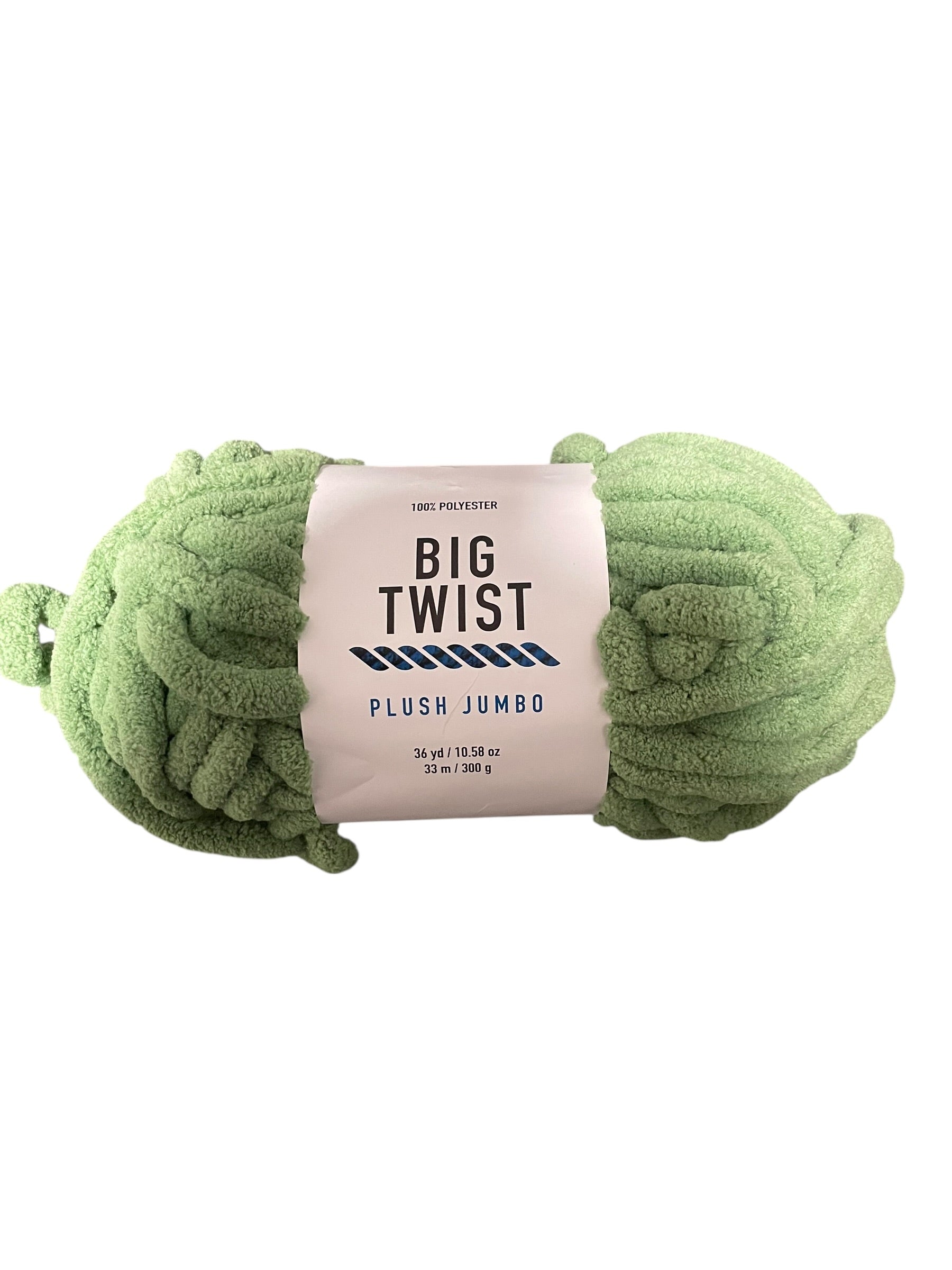 Big Twist Plush Jumbo Yarn – 10.5 oz Super Bulky Chenille Skein