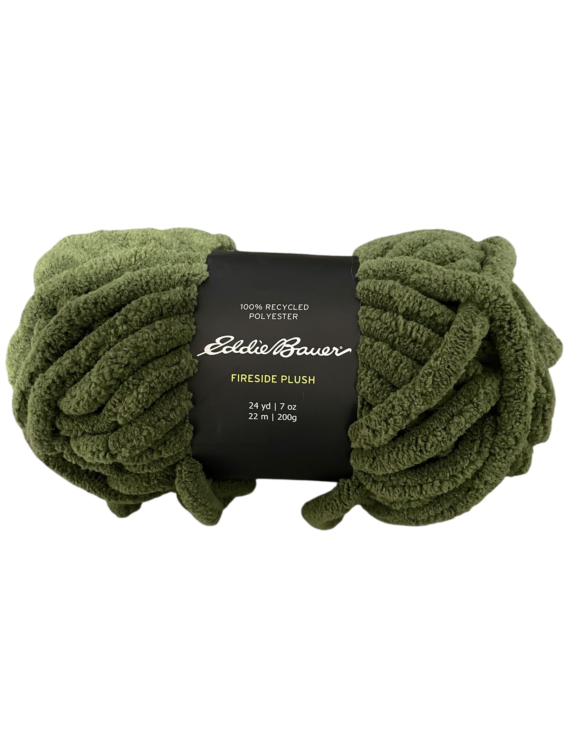 Eddie Bauer Fireside Plush Yarn – 7 oz Ultra‑Soft Chenille Skein (Discontinued)