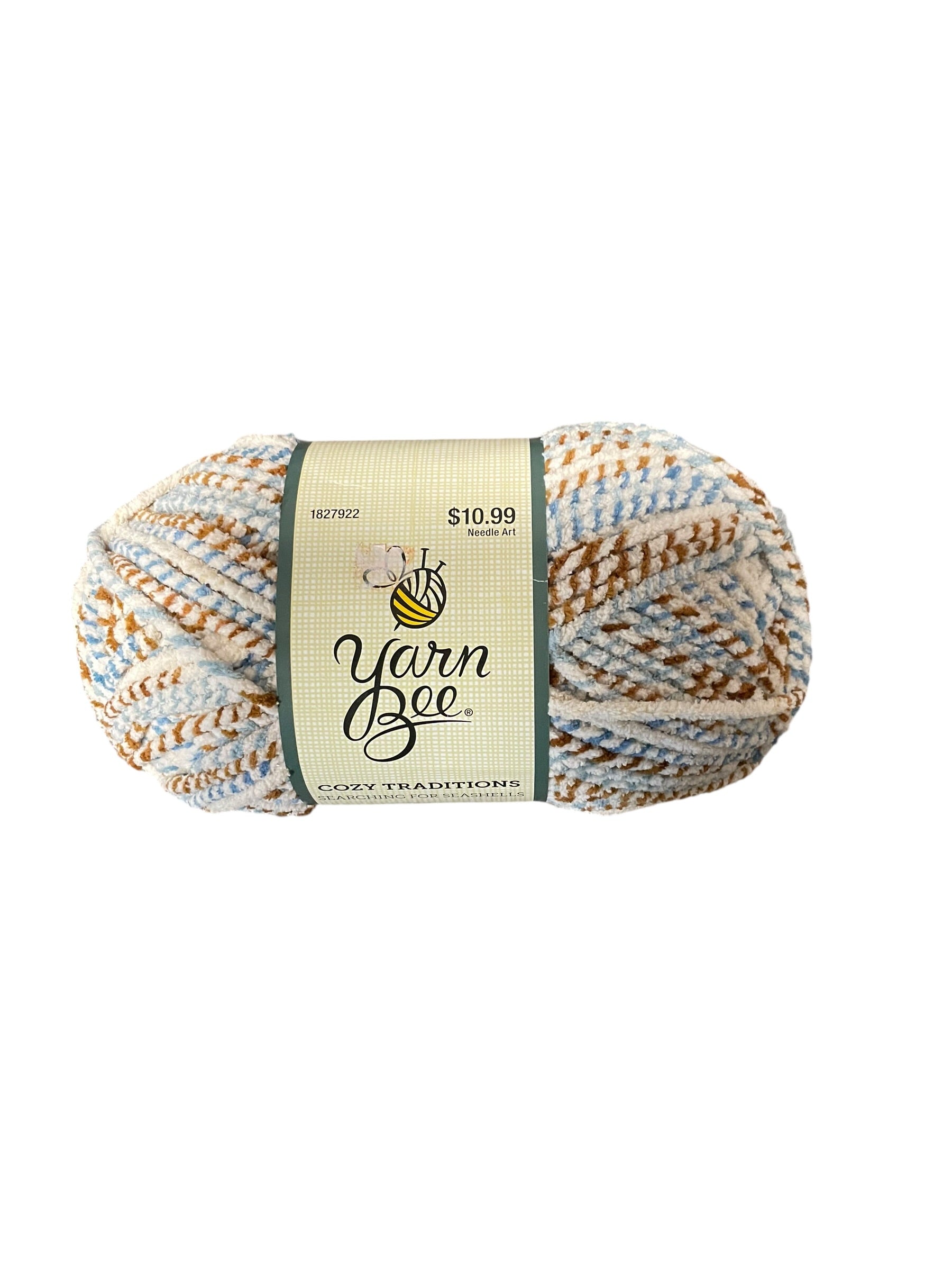 Yarn Bee Cozy Traditions Yarn – 10.5 oz Super Bulky Chenille Skein