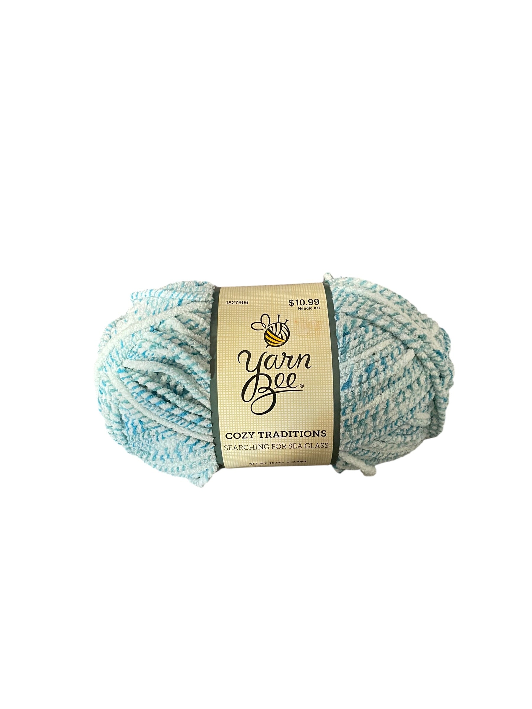 Yarn Bee Cozy Traditions Yarn – 10.5 oz Super Bulky Chenille Skein