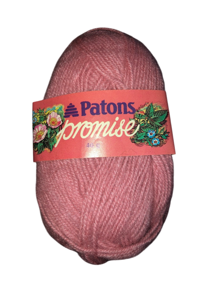 Patons Promise Vintage Yarn Pink 7864 Lot 21