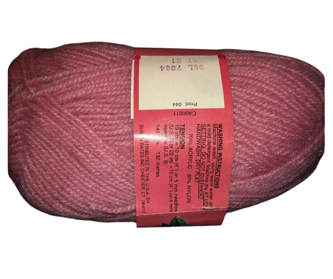 Patons Promise Vintage Yarn Pink 7864 Lot 21