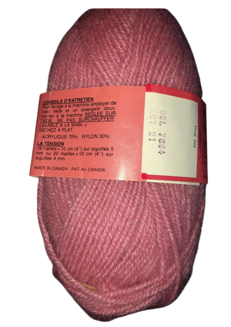 Patons Promise Vintage Yarn Pink 7864 Lot 21