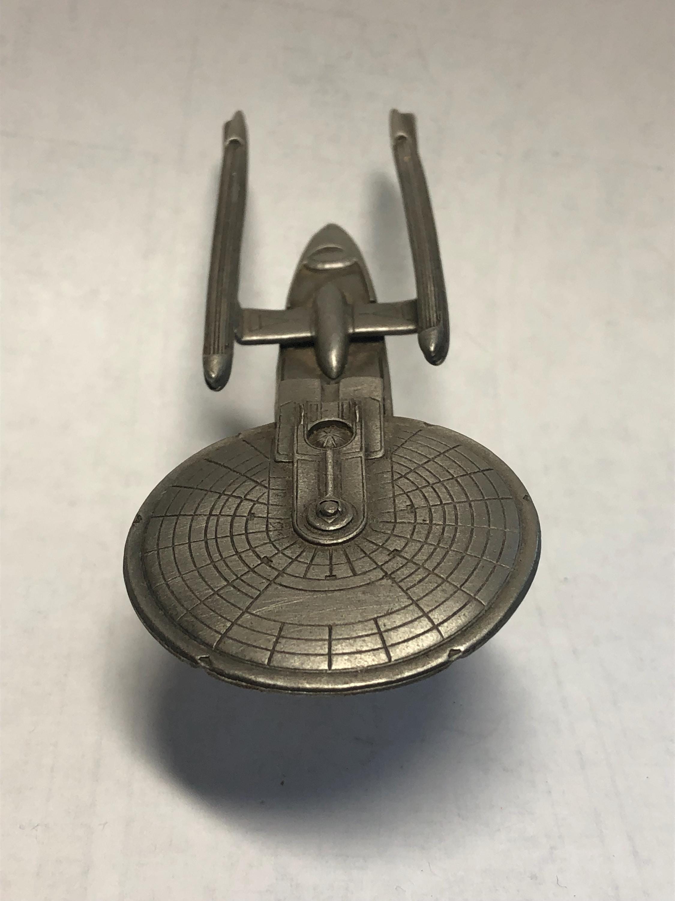 USS Excelsior NCC-2000 Star Trek  1991 Vintage Radcliffe Pewter