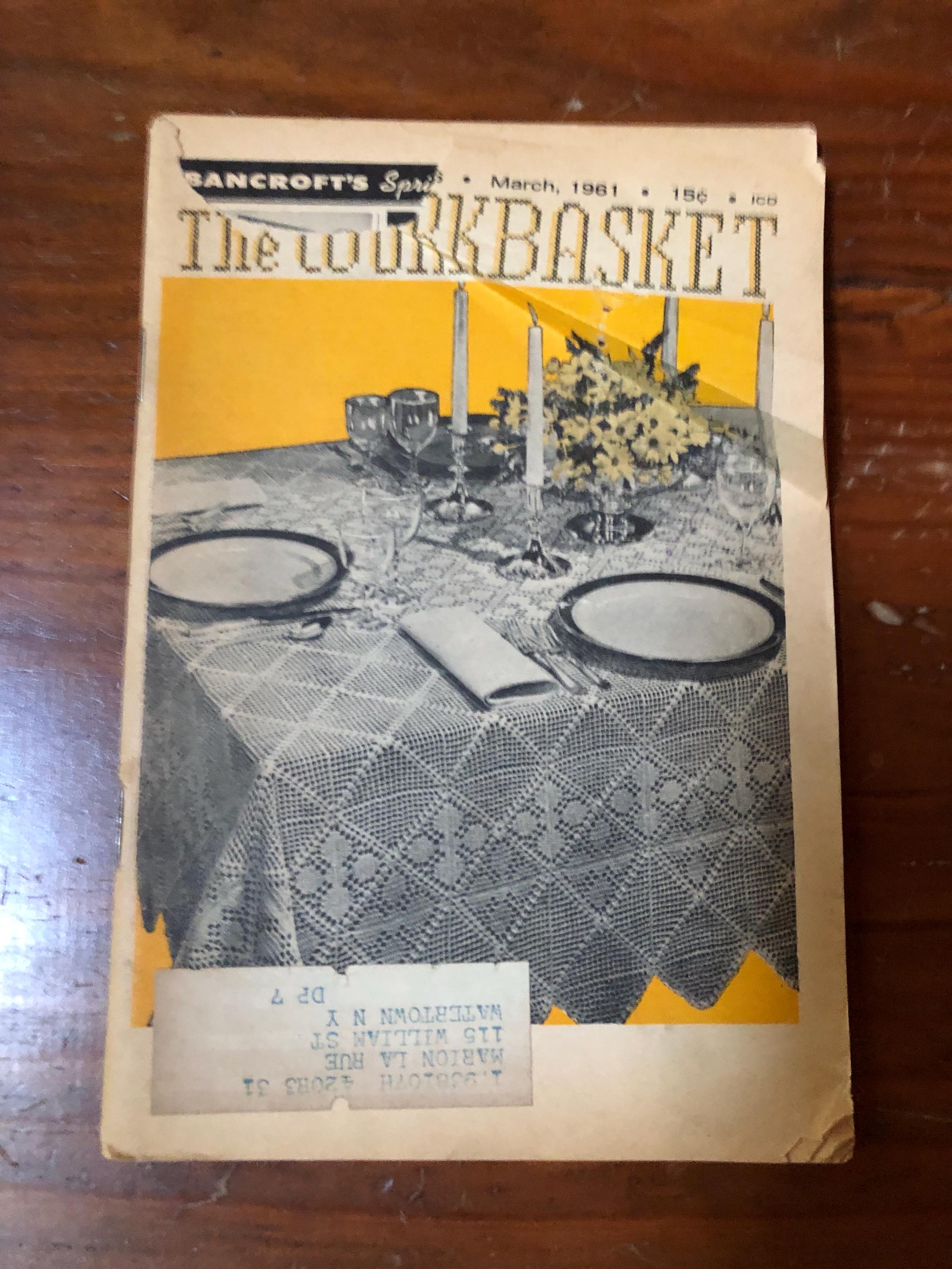 The Work. Basket Magazine 1961