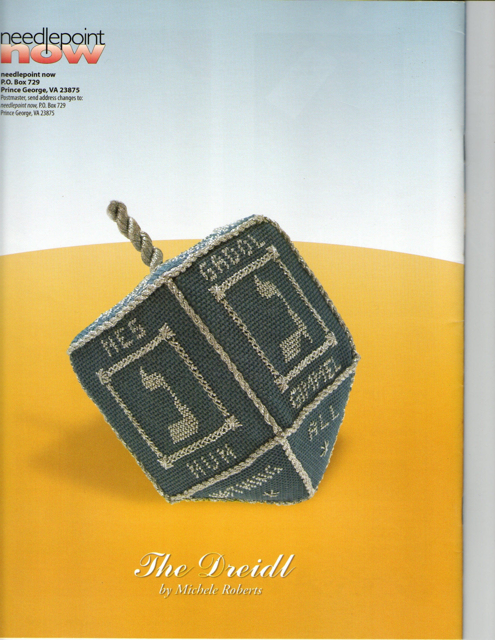 Needlepoint Now November December 2004 Volume VI No 6 Magazine The Holy Family By Joan Masson