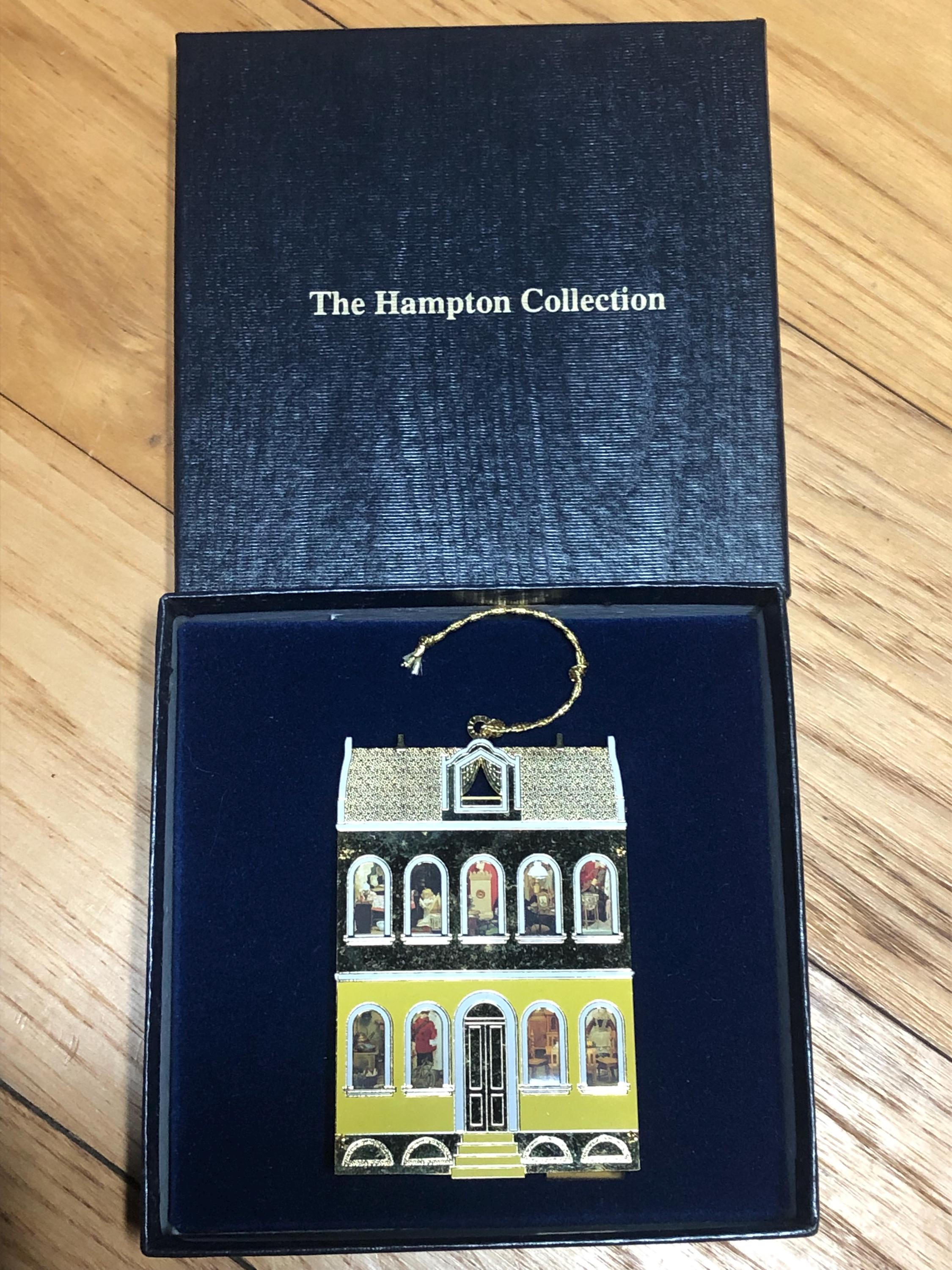 Svendborg House Doll Houses Around The World The Hampton Collection Ornament In Box With Paperwork