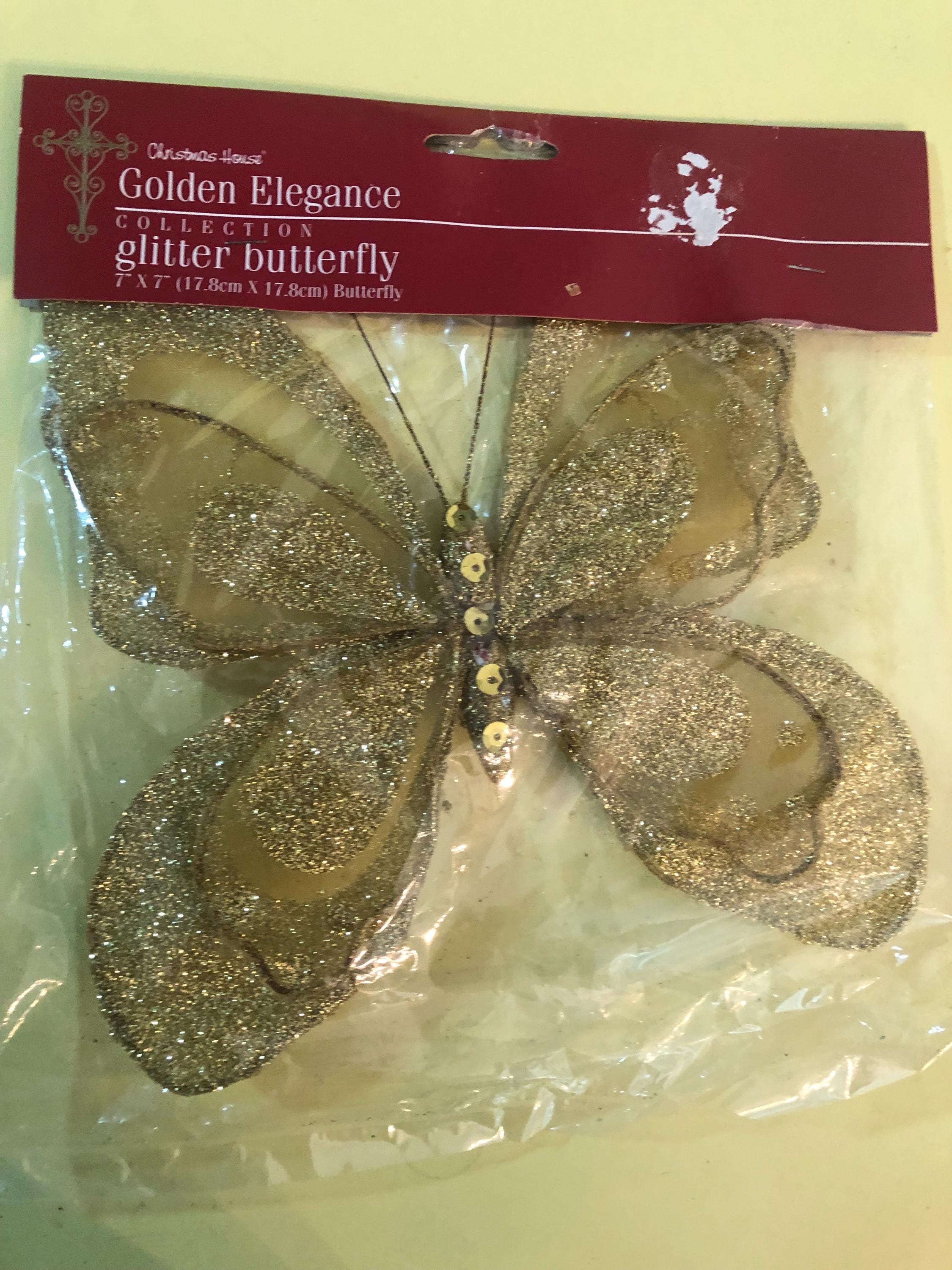 Glitter Butterfly 7 Inch