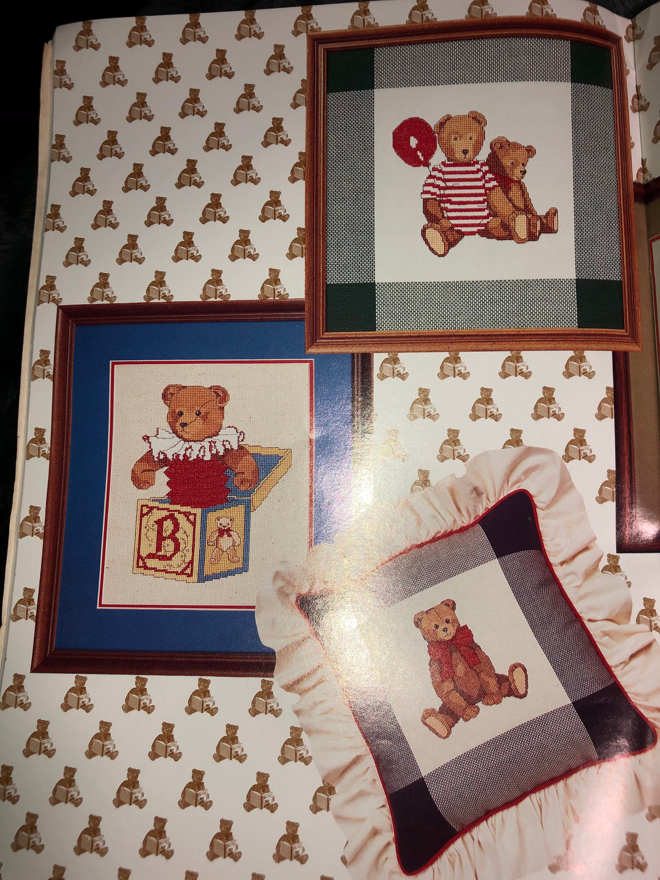 Gordon Fraser’s A Bear Book Cross Stitch Patten Book