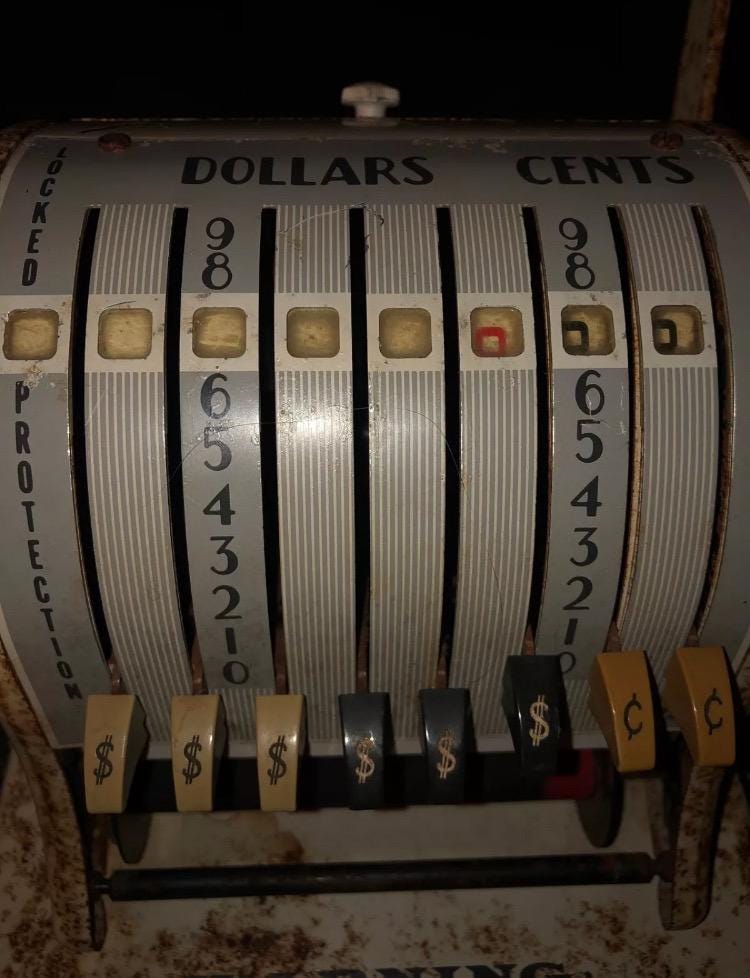 Vintage Paymaster Series 8000 Made In Chicago Illinois Circa 1917