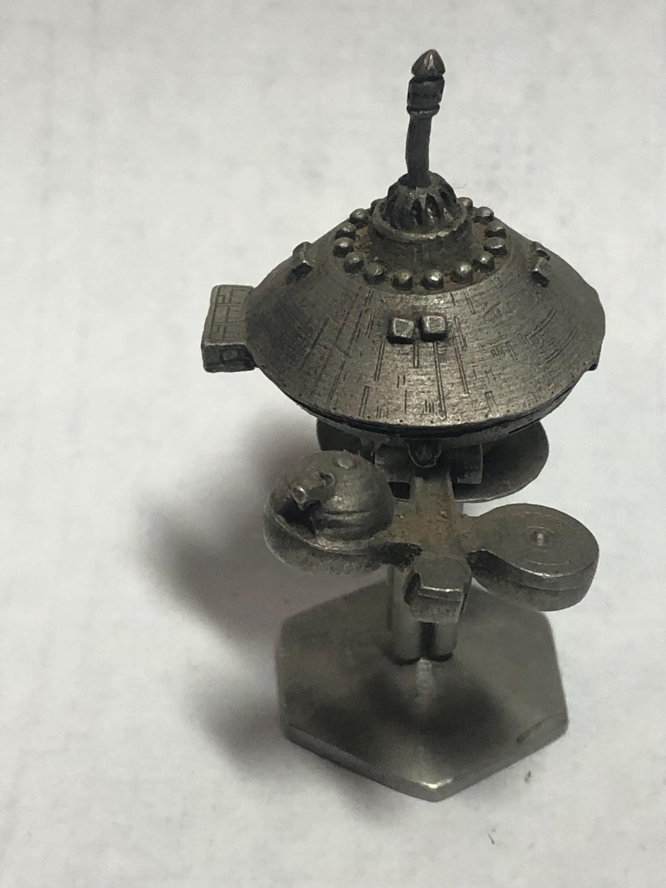 Regula I Space Laboratory Star Trek 1991 Vintage Radcliffe Pewter