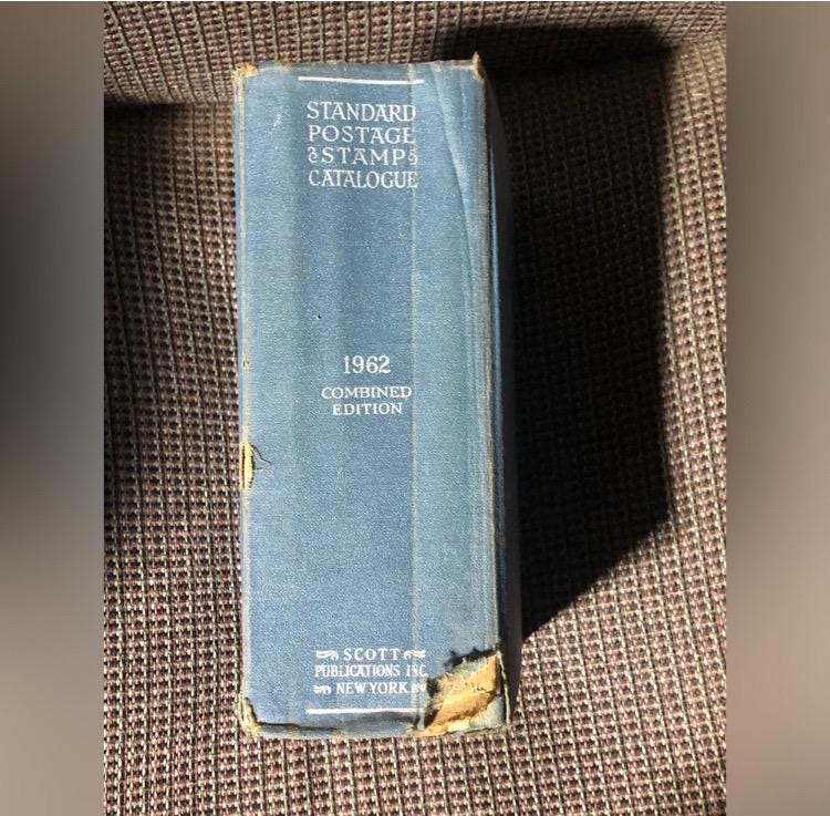 Standard Postage Stamp Catalogue 1962 Combined Edition Scotts Publishing HC