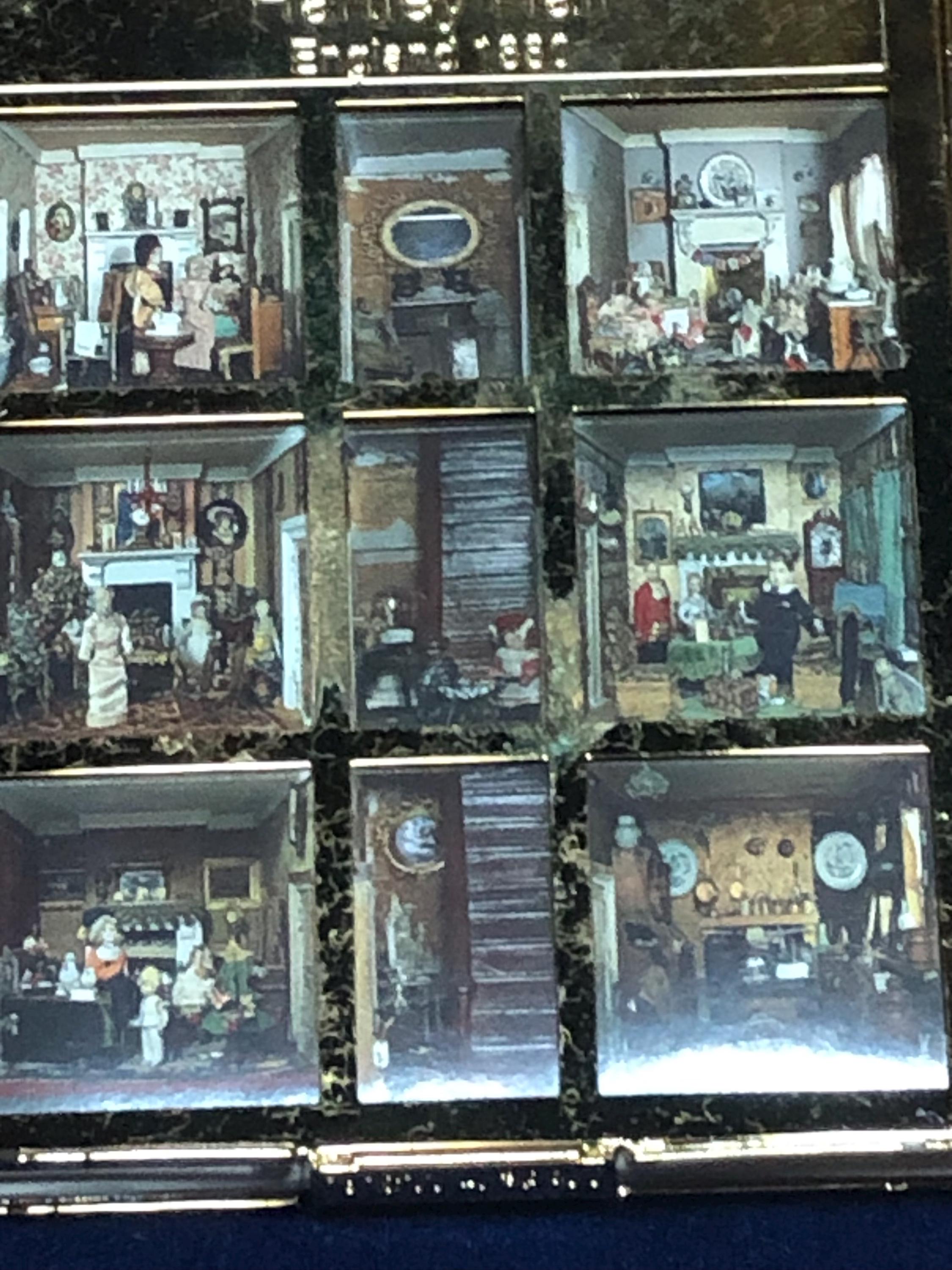 Hartley Hall Doll Houses of the World Christmas Ornament Collection The Hampson Collection