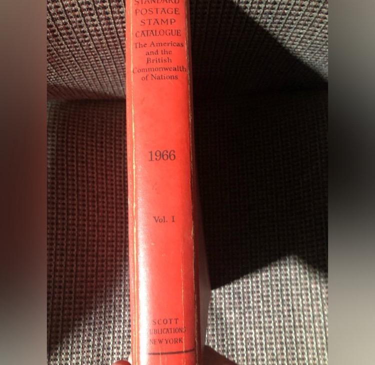 Standard Postage Stamp Catalogue 1966 Vol 1 Scott Publication Hardcover
