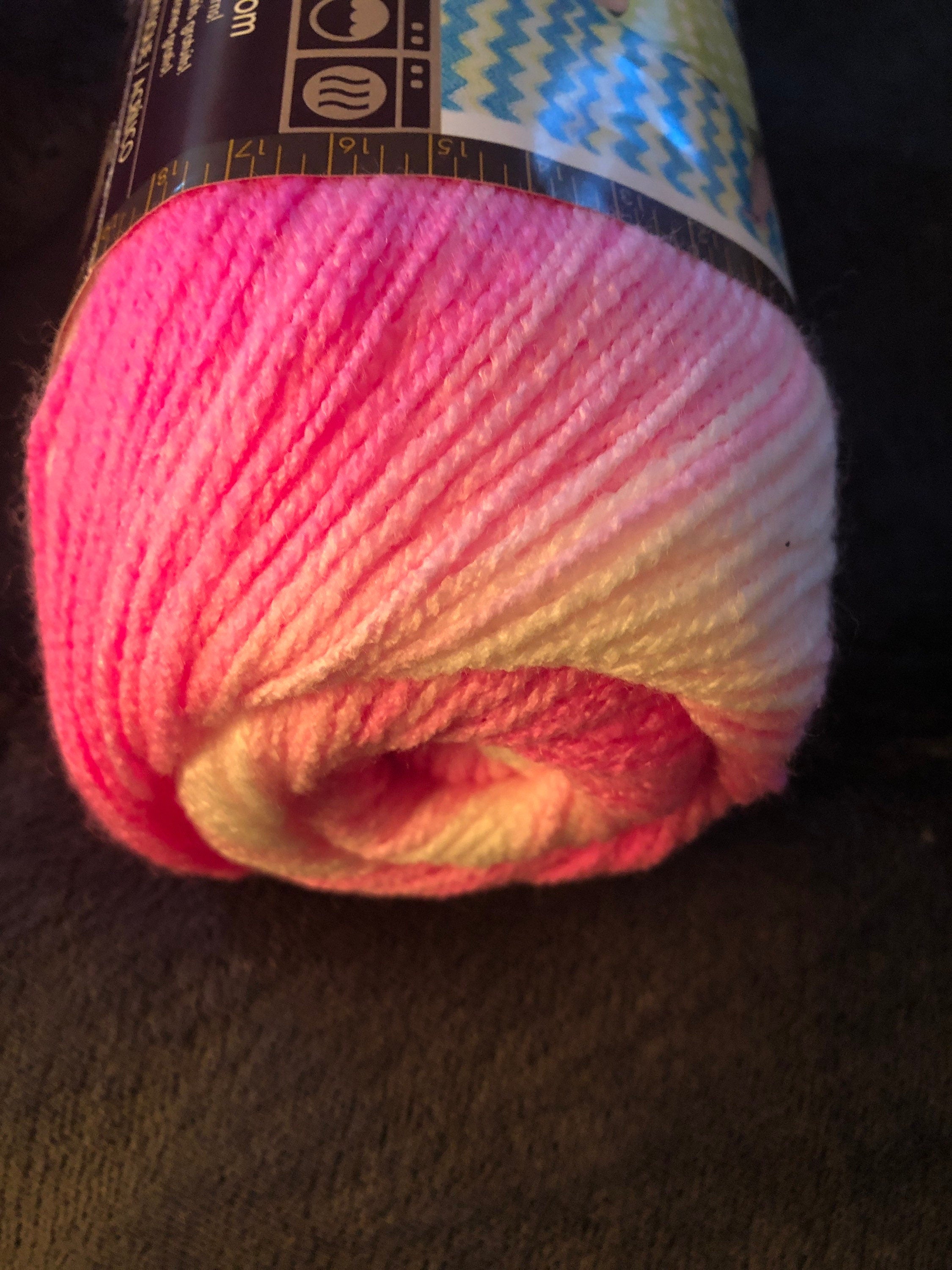 Ice Cream Lion Brand Yarn Birthday Cake PF