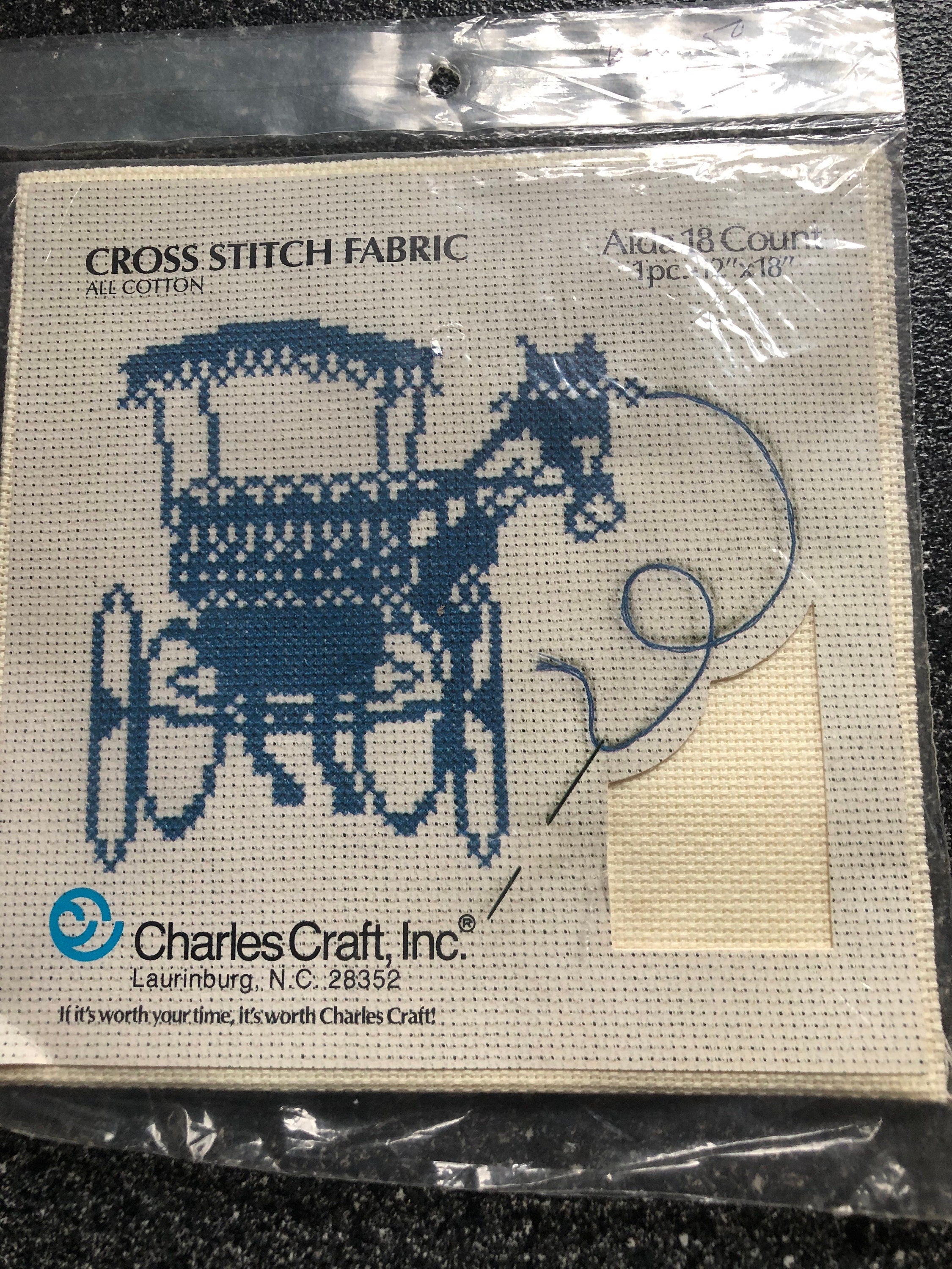 Aida Cloth Cross Stitch Fabric by Charles Craft Inc