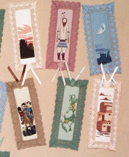 Simply Southwest Bookmarks By Susan Heiss 12 Designs For Stitch N Mark Bookmarks