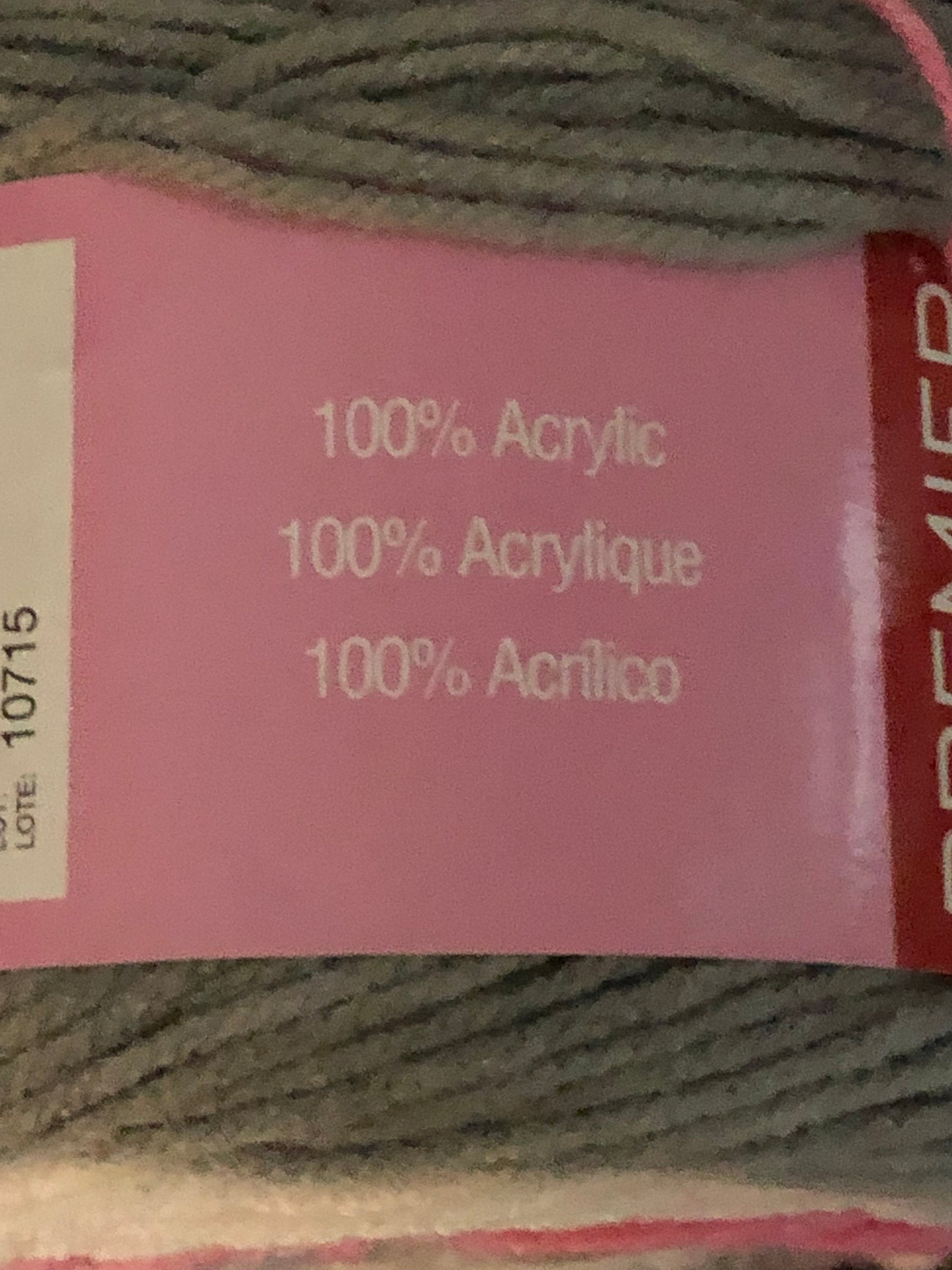 Premier Sweet Roll Yarn Pink-White-Gray