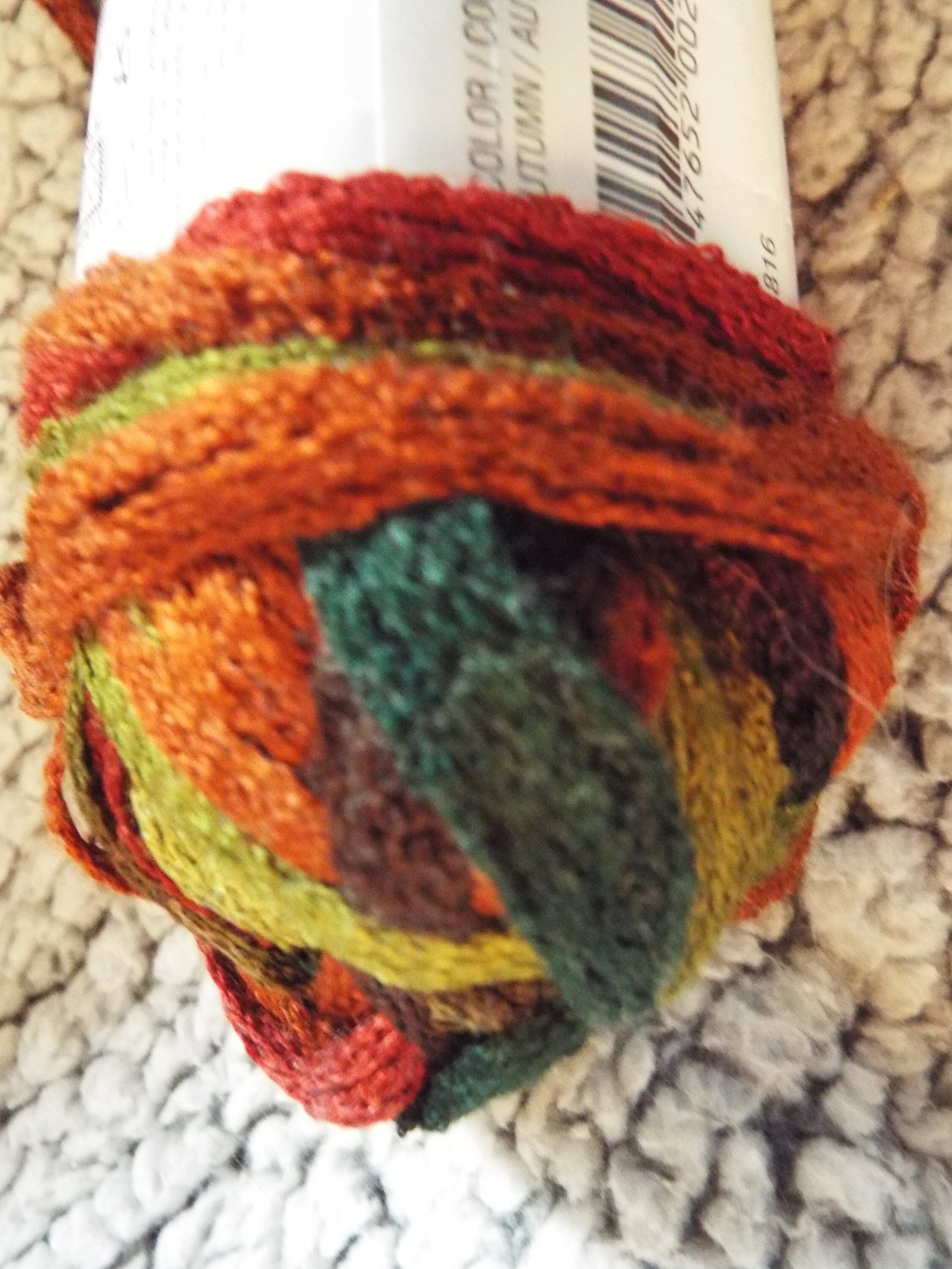 Staribella Premier Ribbon Yarn Autumn Orange Brown