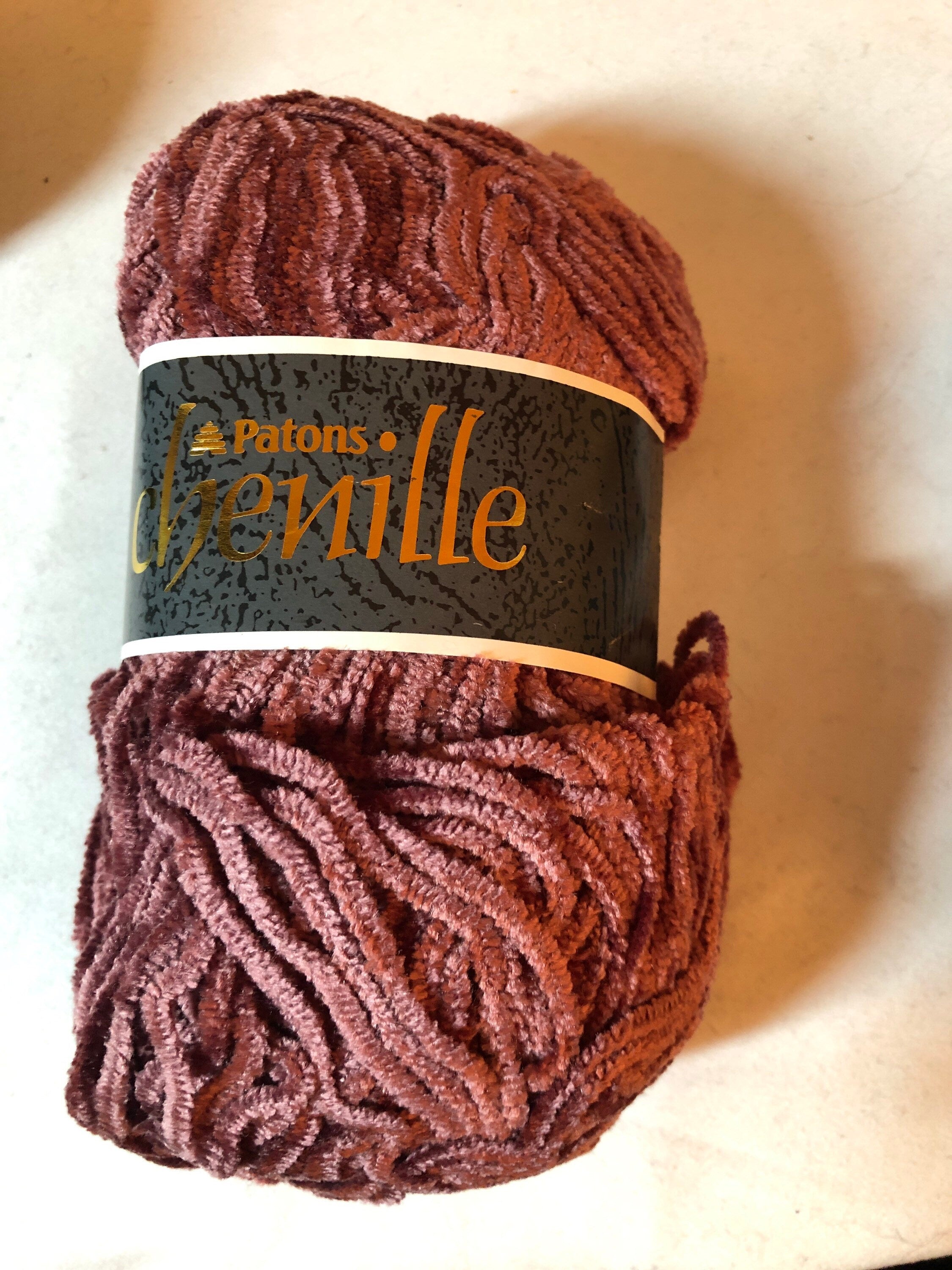 Patons Chenille Vintage Yarn