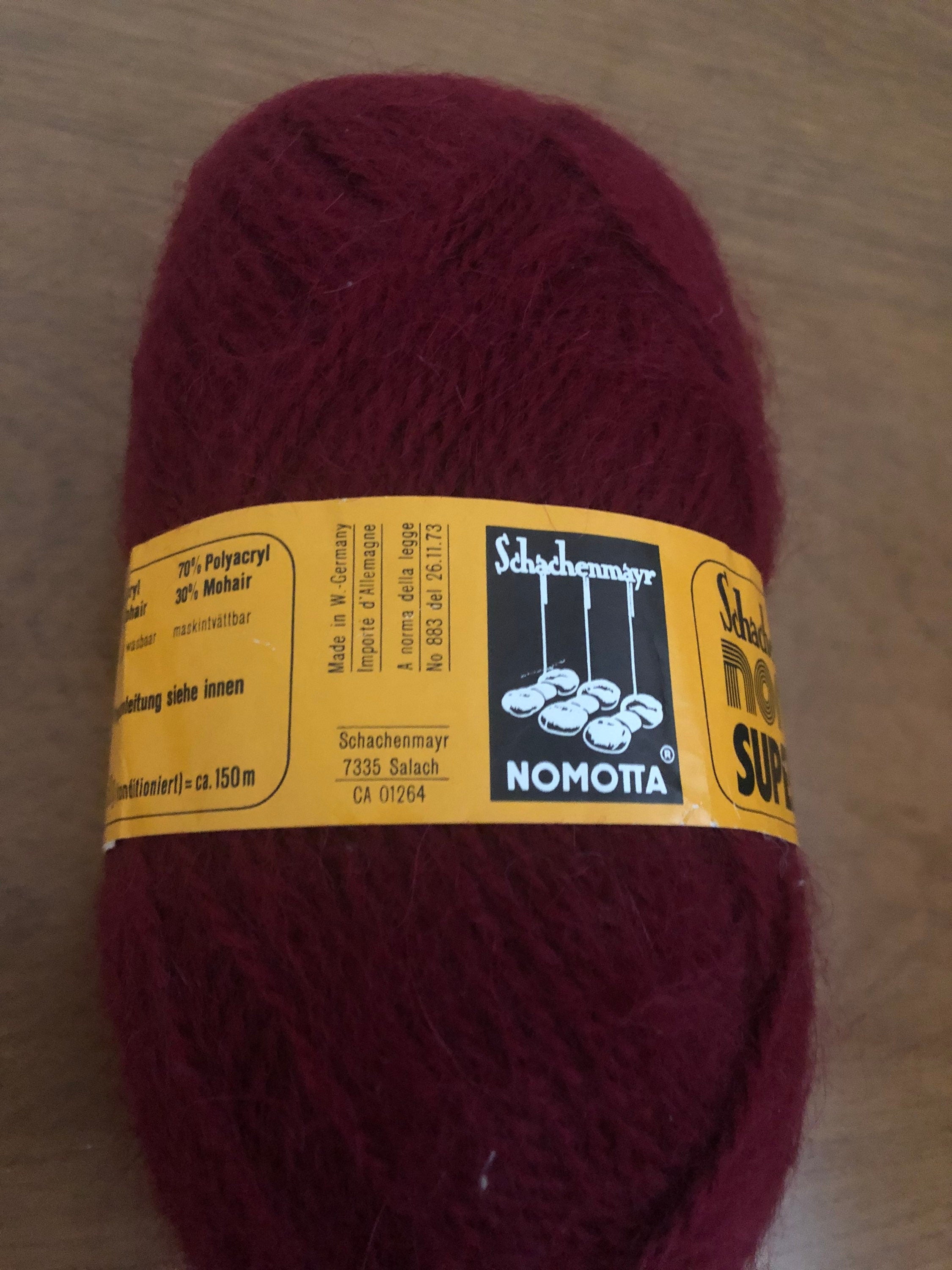 Schachenmayr Nomotta Super Show Yarn Red Vintage