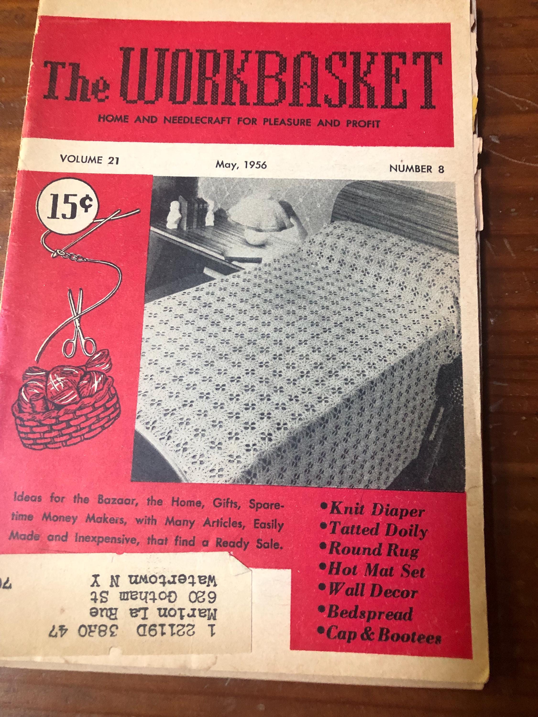 The Work. Basket Magazine 1956