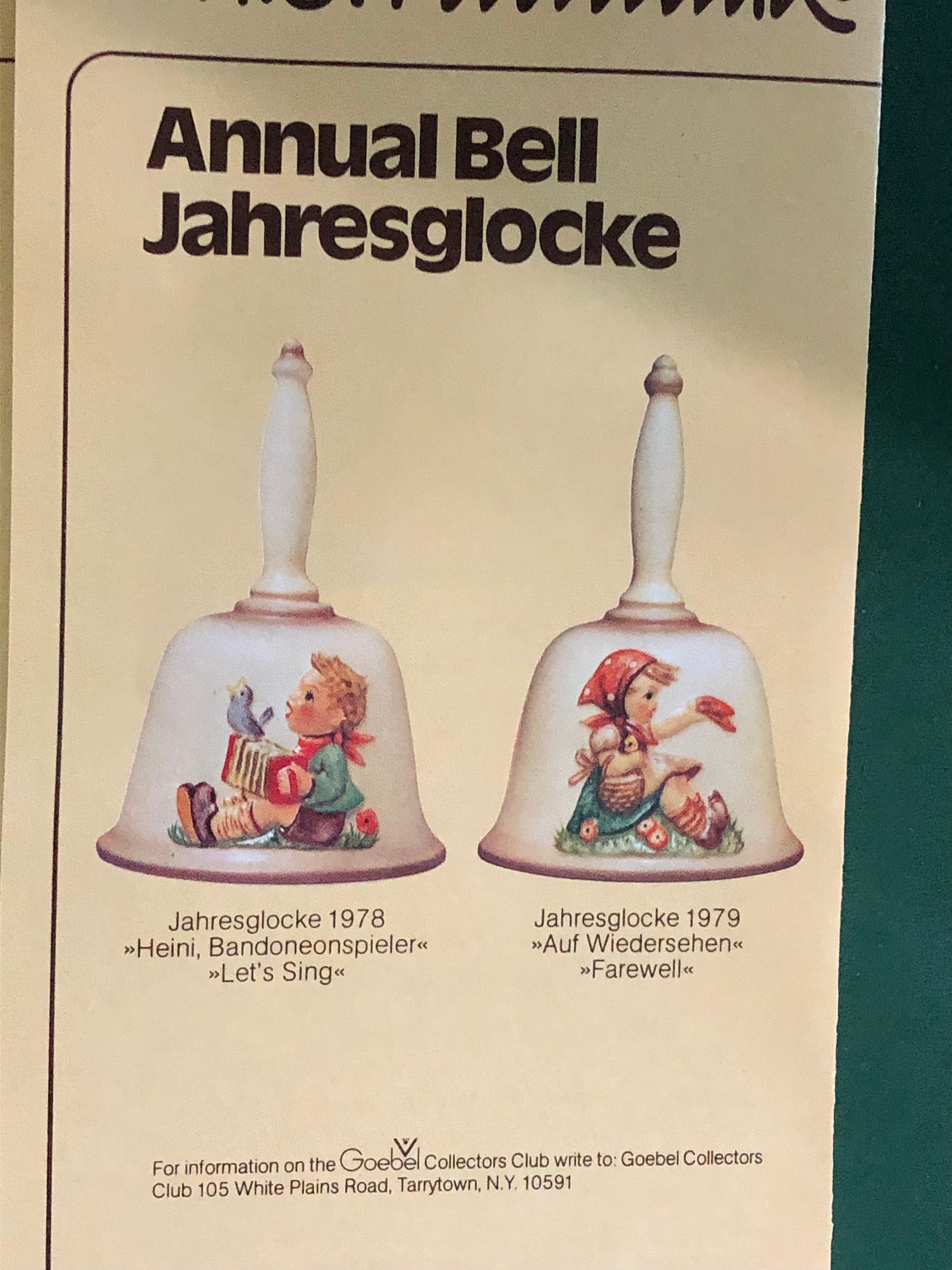 Farewell Annual Hummel Bell 1979 In Original Box