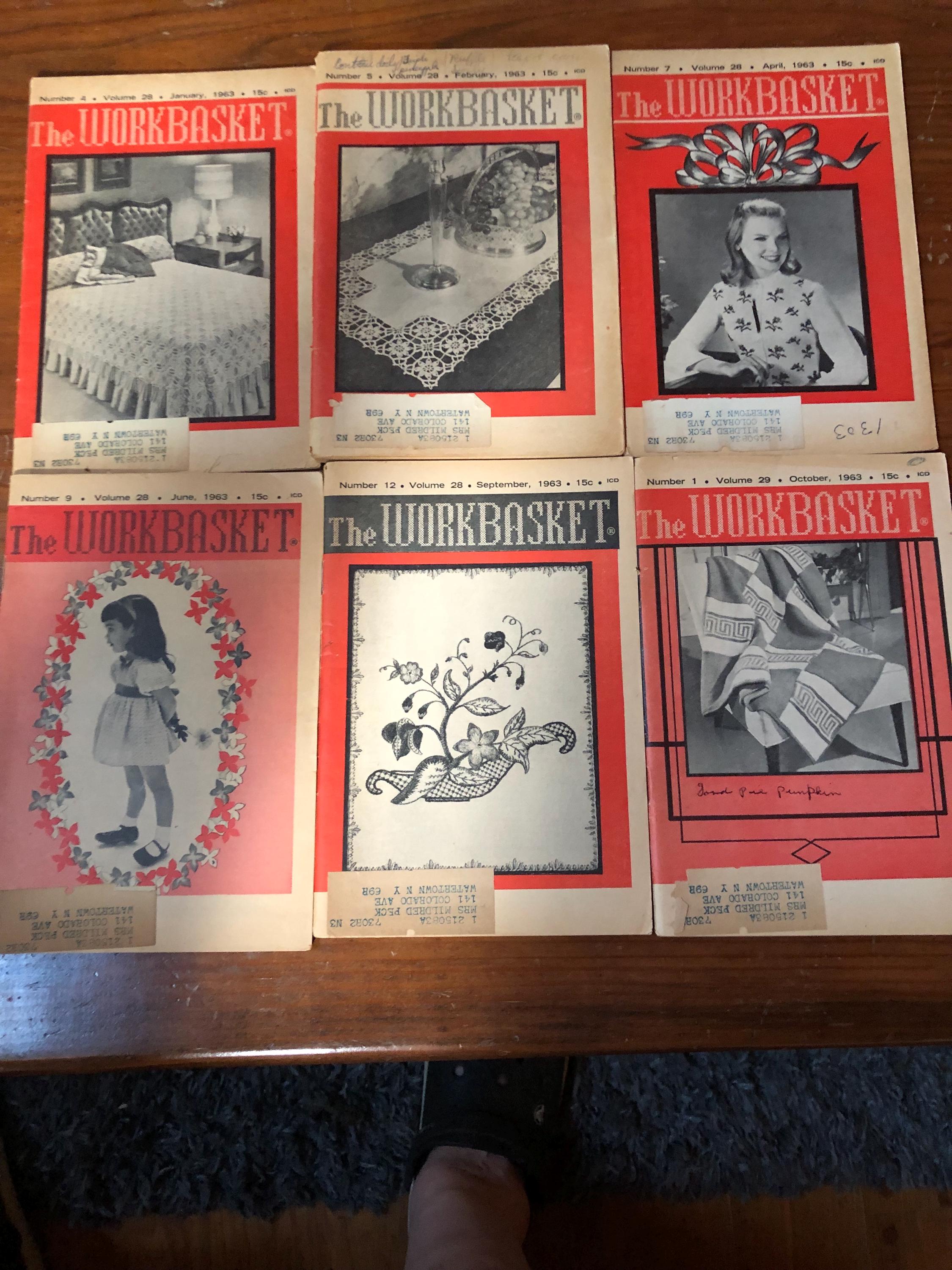 The Work. Basket Magazine 1963