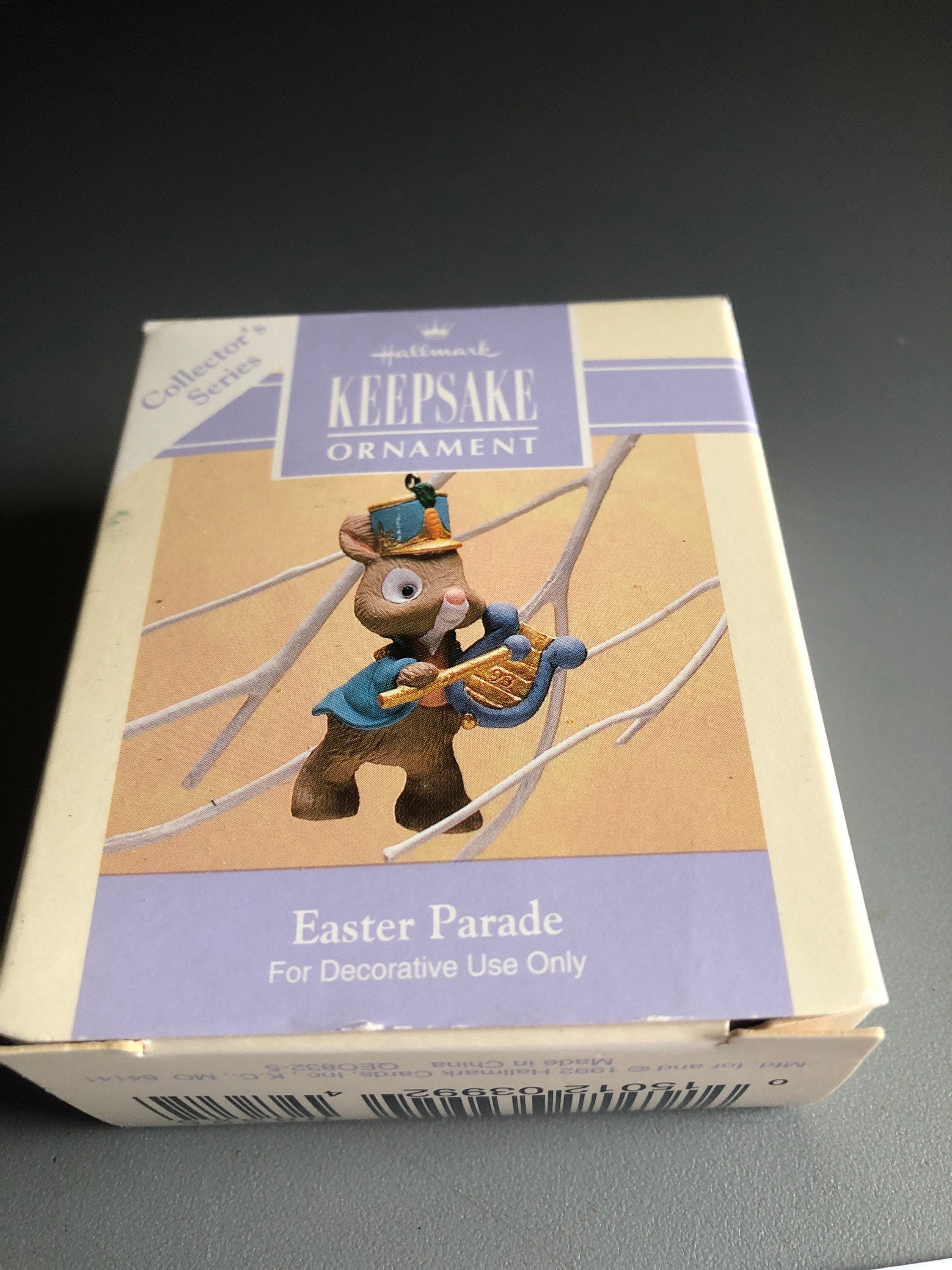 Easter Parade Hallmark Keepsake Ornament Rabbit