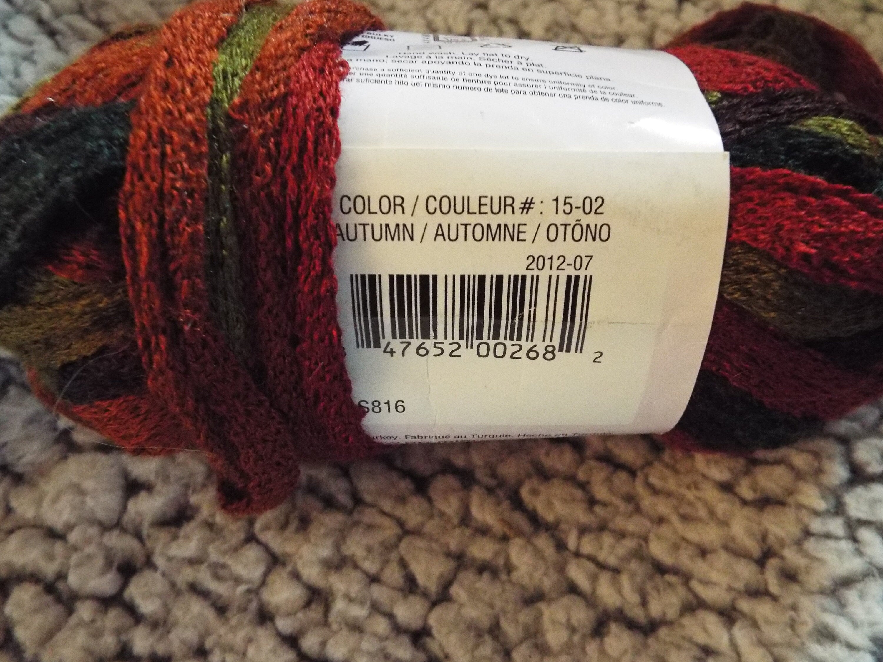 Staribella Premier Ribbon Yarn Autumn Orange Brown