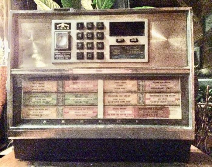 Seeburg Nostalgic Wallbox  Fox Parts Or Man Cave Decor - Not  Working