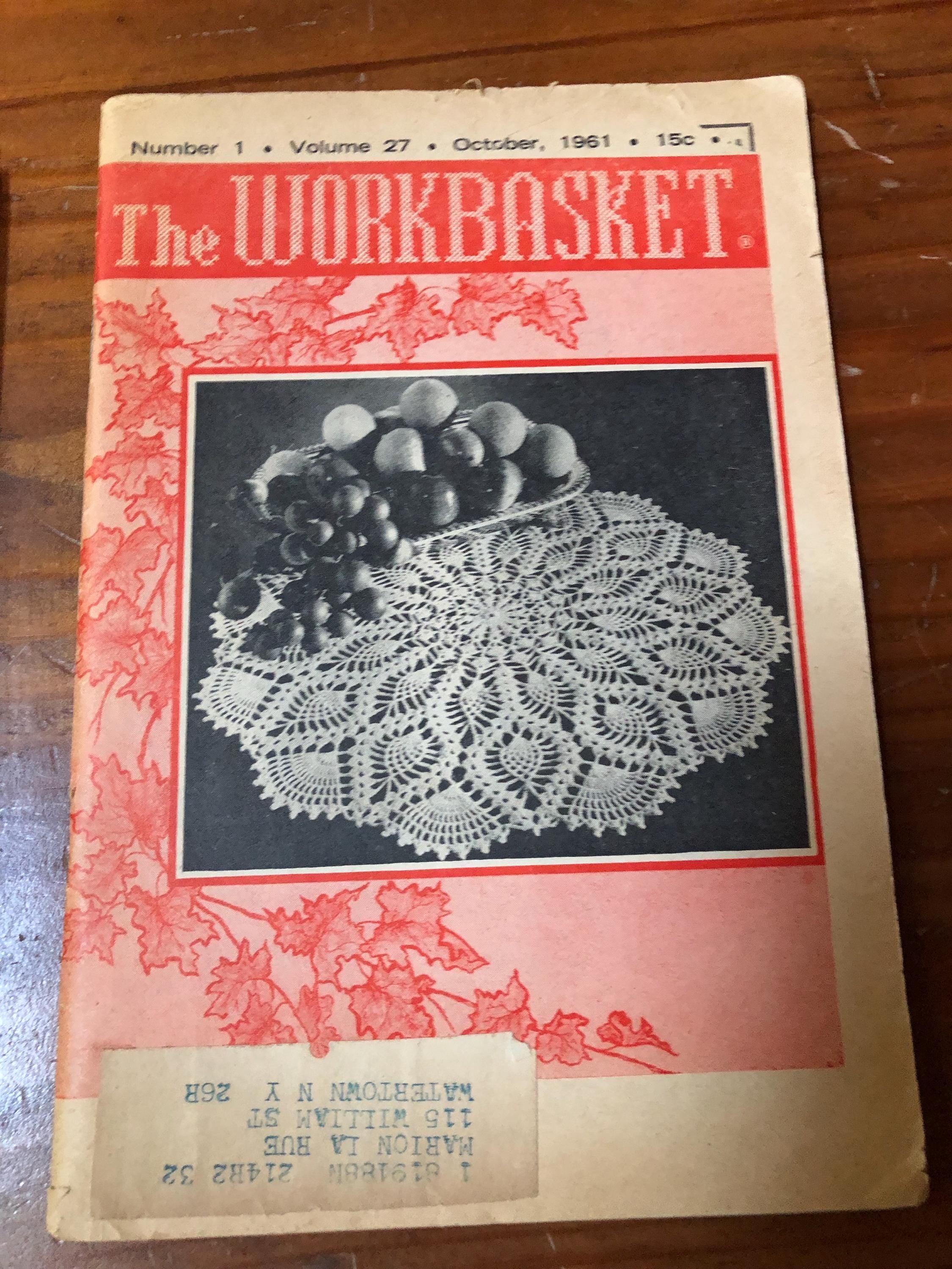 The Work. Basket Magazine 1961