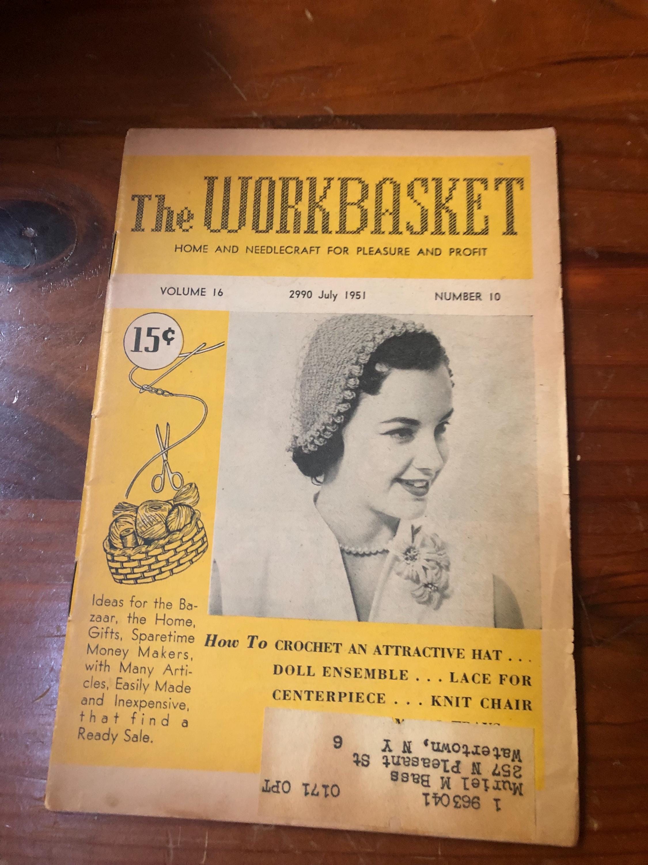 The Work. Basket Magazine July 1951, April 1953  & January 1954