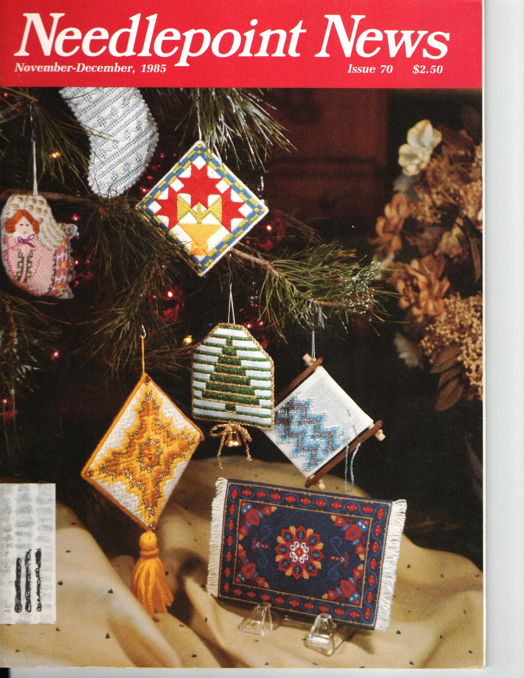 Vintage Needlepoint News Magazine 1980's