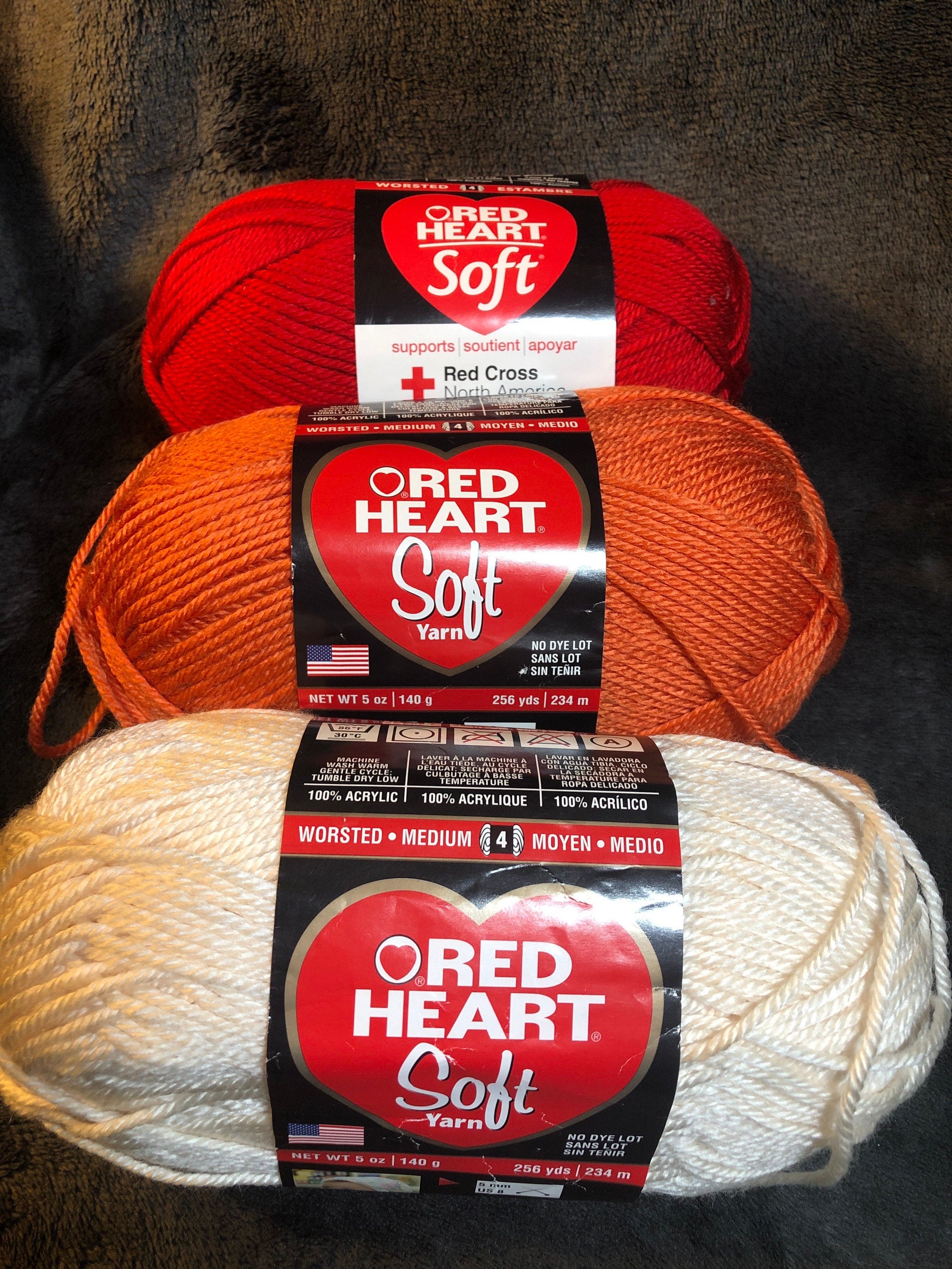 Red Heart Soft Yarn Medium Worsted PF