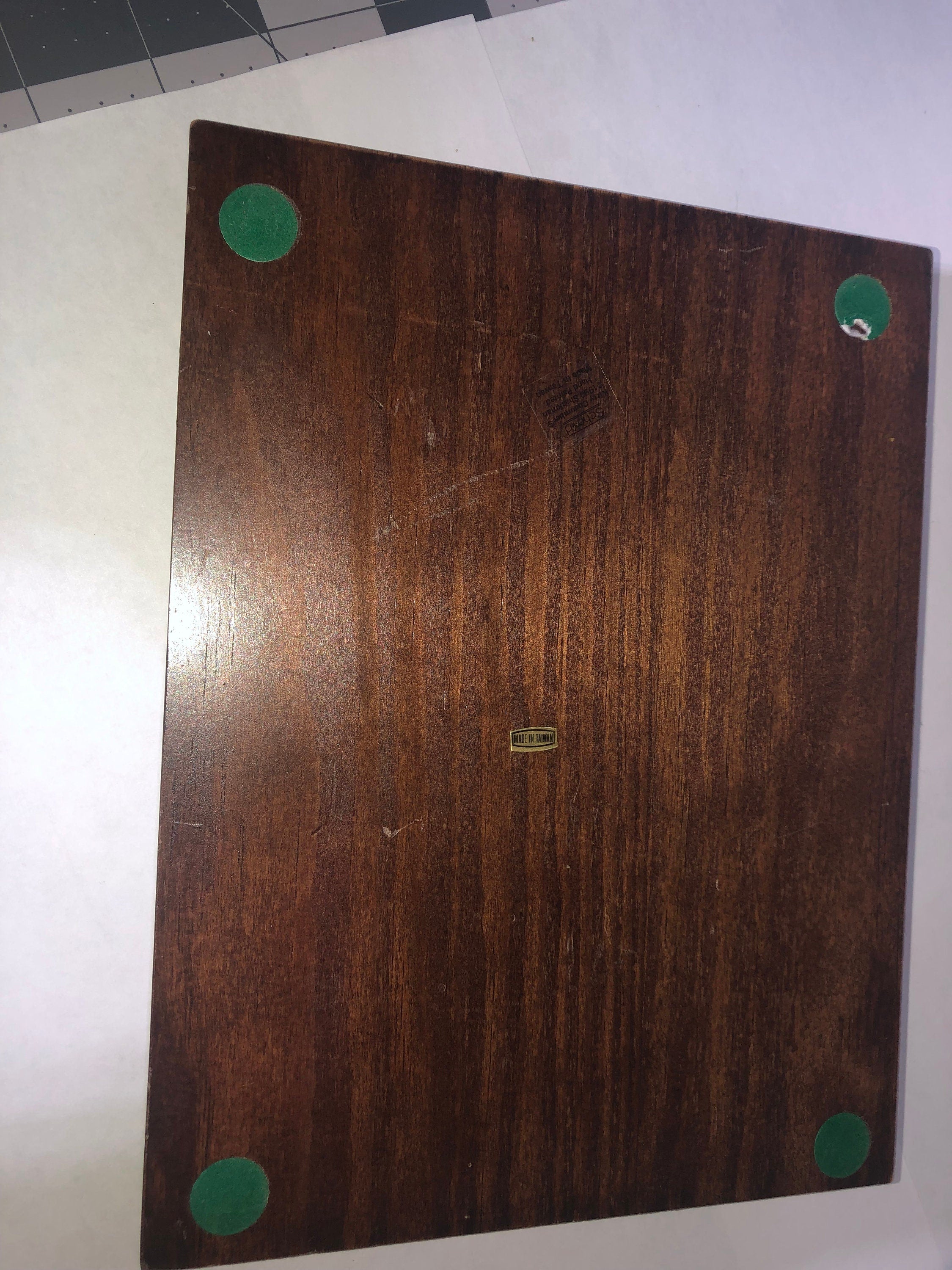 Kitty Cucumber Classroom Backdrop With A Wood Base Miniature Display