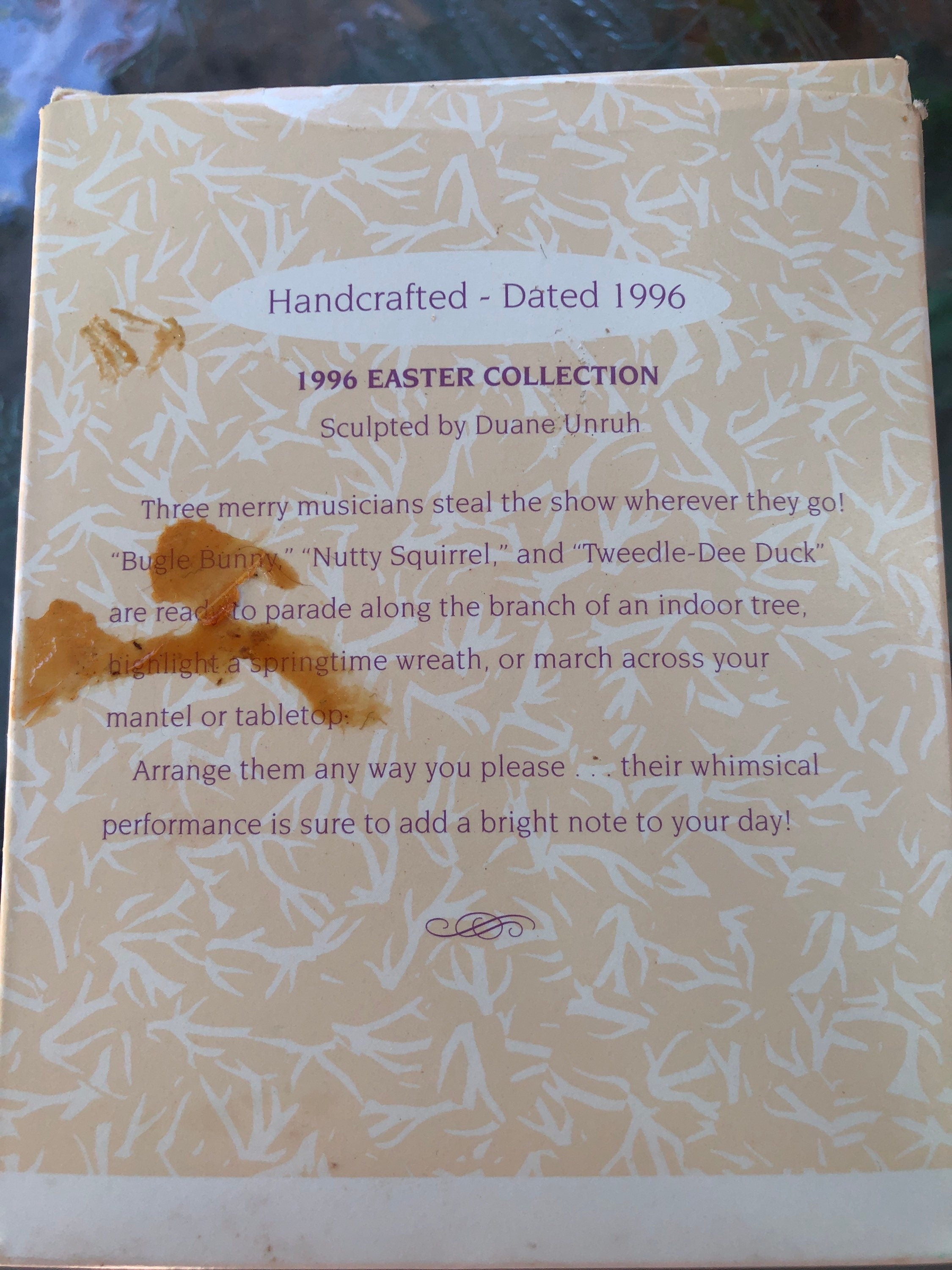 Strike Up The Band  Hallmark Keepsake Ornament Rabbit